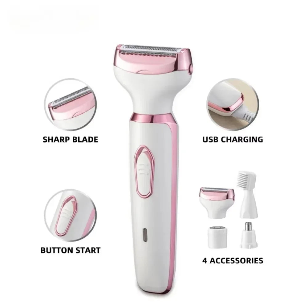 Flinzy™ 4-in-1 Electric Shaver