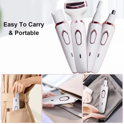 Flinzy™ 4-in-1 Electric Shaver
